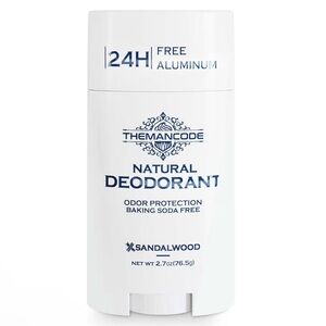 The Man Code Sandalwood Deodorant - Naturally Better, No Baking Soda or Aluminum